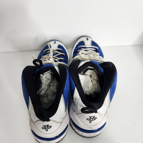 Nike Air Penny 2 - 2015 - Blue /White - Rare- - Men’s Size 9 - Picture 4 of 10